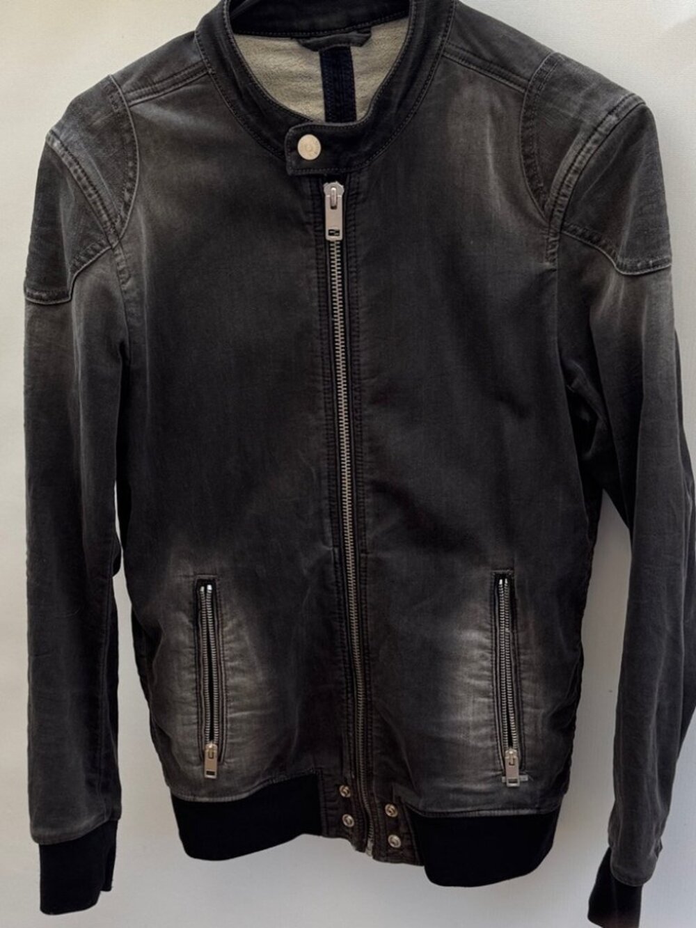 Diesel Black Bomber Jacket